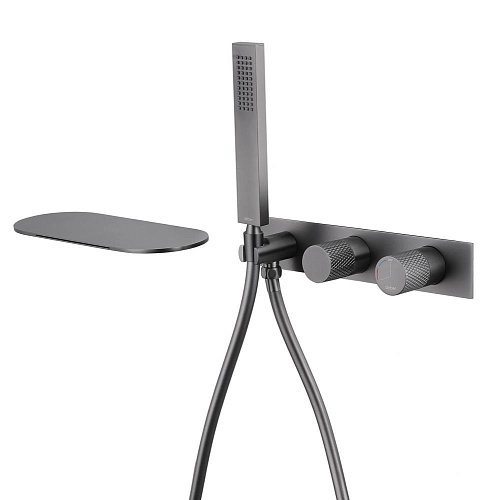 Смеситель для ванны ABBER Rund AF8731NG скрытого монтажа, никель Смеситель для ванны ABBER Rund AF8731NG скрытого монтажа, никель