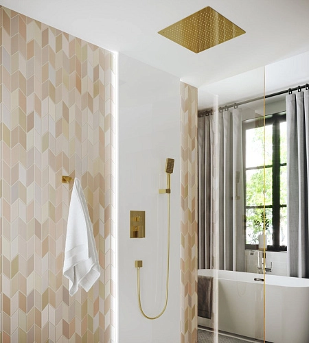 Душевая система Timo Selene SX-2029/17SM встраиваемая золото матовое Душевая система Timo Selene SX-2029/17SM встраиваемая золото матовое