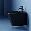 Биде подвесное Ceramica Nova UNION CN4010MB черный матовый Биде подвесное Ceramica Nova UNION CN4010MB черный матовый