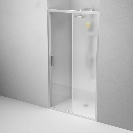 Душевая дверь AM.PM Gem W90G-110-1-195MM 110х195, стекло матовое, профиль хром матовый