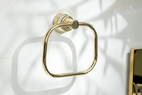 Полотенцедержатель Boheme AURA Gold 10245-G Полотенцедержатель Boheme AURA Gold 10245-G