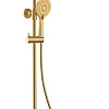 Душевая система Kaiser Serio с термостатом шлифованное золото 05577-3 Душевая система Kaiser Serio с термостатом шлифованное золото 05577-3