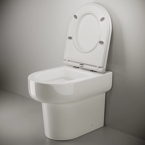 Унитаз приставной Ceramica Nova Brick 314010 крышка микролифт Унитаз приставной Ceramica Nova Brick 314010 крышка микролифт