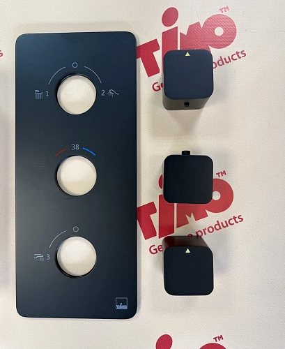 Душевая система Timo Petruma SX-5049/03SM встраиваемая с термостатом черный Душевая система Timo Petruma SX-5049/03SM встраиваемая с термостатом черный