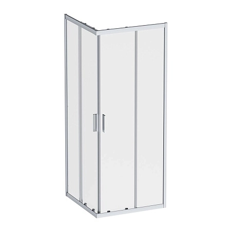 Душевой уголок AM.PM Gem W90G-403-8080-MT 80x80 хром матовый, стекло прозрачное