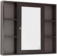 Зеркальный шкаф Style Line Кантри 90, Венге ЛС-00000462 Зеркальный шкаф Style Line Кантри 90, Венге ЛС-00000462