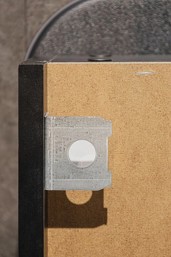 Зеркальный шкаф Silver mirrors Фиджи-BLACK 50 ПРАВЫЙ часы, смена подсветки, сенсорный выключатель LE LED-00002726 Зеркальный шкаф Silver mirrors Фиджи-BLACK 50 ПРАВЫЙ часы, смена подсветки, сенсорный выключатель LE LED-00002726