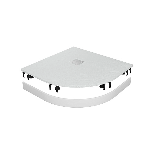 Душевой поддон RGW Stone Tray ST/R-W четверть круга белый 16153099-01K Душевой поддон RGW Stone Tray ST/R-W четверть круга белый 16153099-01K