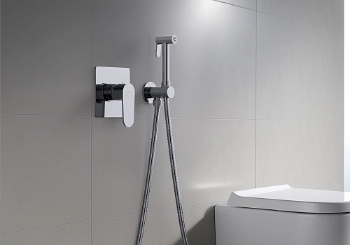 Гигиенический душ Aquatek ОБЕРОН AQ1219CR Хром, встраиваемый Гигиенический душ Aquatek ОБЕРОН AQ1219CR Хром, встраиваемый