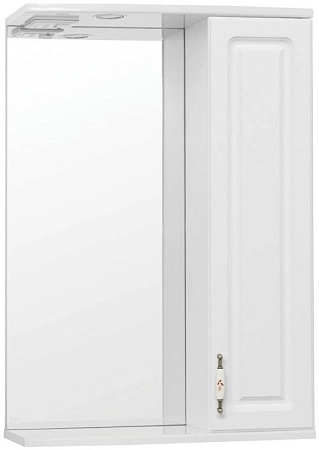 Зеркальный шкаф Style Line Олеандр-2 55/С, белый ЛС-00000049 Зеркальный шкаф Style Line Олеандр-2 55/С, белый ЛС-00000049