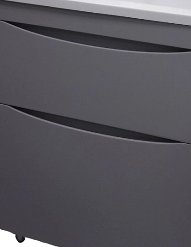 Тумба под раковину Style Line Бергамо мини 70 люкс PLUS серый СС-00002312 Тумба под раковину Style Line Бергамо мини 70 люкс PLUS серый СС-00002312