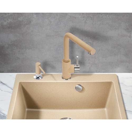Смеситель для кухни Milacio Ultra ( MCU.555.BG ) бежевый Смеситель для кухни Milacio Ultra ( MCU.555.BG ) бежевый