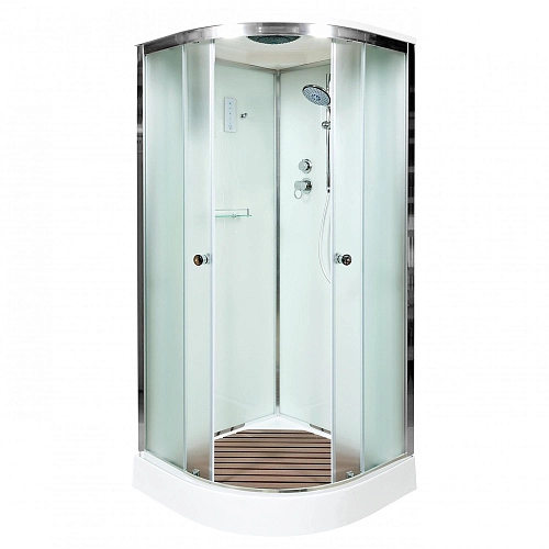 Душевая кабина Dto D08S (D08SEL) 80x80 см с электрикой Душевая кабина Dto D08S (D08SEL) 80x80 см с электрикой