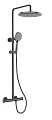 Душевая система Kaiser Serio с термостатом вороненая сталь 05577-15 Душевая система Kaiser Serio с термостатом вороненая сталь 05577-15