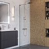Душевая перегородка BelBagno UNO-L-1-TB-70-C-Cr 70 см, профиль хром, стекло прозрачное Душевая перегородка BelBagno UNO-L-1-TB-70-C-Cr 70 см, профиль хром, стекло прозрачное