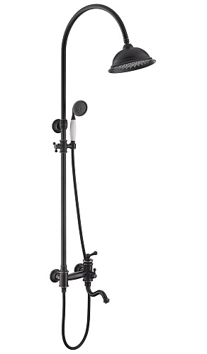 Душевая система Timo Adelia SX-6010/04 черный антик Душевая система Timo Adelia SX-6010/04 черный антик