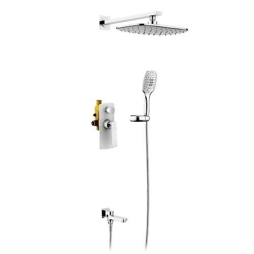 Душевая система Timo Helmi SX-4099/00-16SM встраиваемая хром-белый Душевая система Timo Helmi SX-4099/00-16SM встраиваемая хром-белый