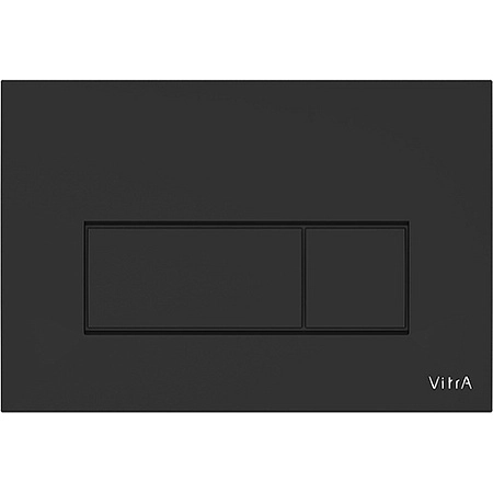 Клавиша смыва VitrA Root Square, матовый черный 740-2311 Клавиша смыва VitrA Root Square, матовый черный 740-2311
