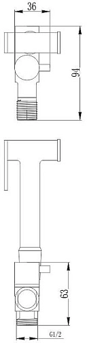 Гигиенический душ Haiba HB5501 Гигиенический душ Haiba HB5501