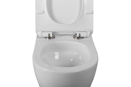 Унитаз подвесной BelBagno SFERA-TOR BB046CH-TOR/BB2111SC безободковый с сиденьем Унитаз подвесной BelBagno SFERA-TOR BB046CH-TOR/BB2111SC безободковый с сиденьем