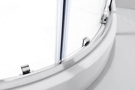 Душевой уголок Cezares MOLVENO-RH-2-100/80-C-Cr-IV (100x80) прозрачное стекло с покрытием