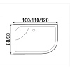 Душевой поддон River WEMOR 100/80/44 L ассимметричный 1000x800x440 мм 10000006113 Душевой поддон River WEMOR 100/80/44 L ассимметричный 1000x800x440 мм 10000006113