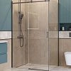 Душевой уголок BelBagno SOFT_CLOSE-2-AH-1-130/80-C-GM 130x80 см, профиль оружейная сталь, стекло прозрачное Душевой уголок BelBagno SOFT_CLOSE-2-AH-1-130/80-C-GM 130x80 см, профиль оружейная сталь, стекло прозрачное
