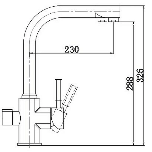 Смеситель для кухни Kaiser 40144 хром с фильтром Барьер Эксперт Slim Классик БР40144 Смеситель для кухни Kaiser 40144 хром с фильтром Барьер Эксперт Slim Классик БР40144