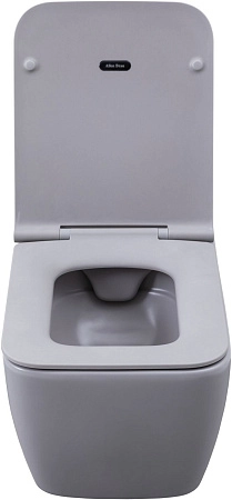 Унитаз подвесной Allen Brau Liberty 4.33007.AN с крышкой, антрацит