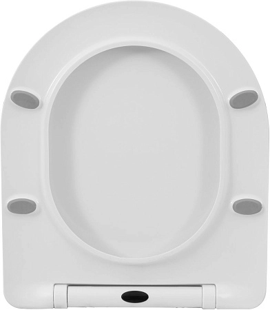 Унитаз подвесной Aquanet Atago 3.0 Tornado 00348006 с сиденьем, белый