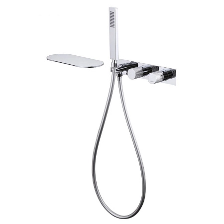 Смеситель для ванны ABBER Rund AF8731 скрытого монтажа, хром