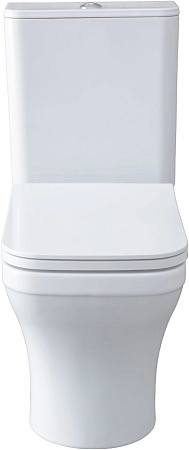 Чаша напольного унитаза Allen Brau Infinity 4.21012.20 с крышкой, белый глянец
