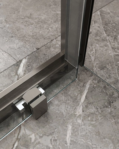 Душевой уголок CEZARES MOLVENO-AH-12-140/90-C-GM-IV цвет профиля оружейная сталь стекло прозрачное 1400x900 мм Душевой уголок CEZARES MOLVENO-AH-12-140/90-C-GM-IV цвет профиля оружейная сталь стекло прозрачное 1400x900 мм