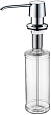 Дозатор жидкого мыла SAUBER, D001-CR, хром, Paulmark Дозатор жидкого мыла SAUBER, D001-CR, хром, Paulmark