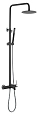 Душевая система Boheme Uno 468-BCR Black Chrome Душевая система Boheme Uno 468-BCR Black Chrome