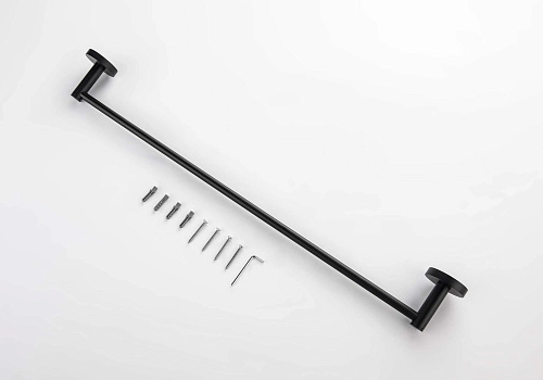 Полотенцедержатель Aquatek ЕВРОПА AQ4114MB черный матовый Полотенцедержатель Aquatek ЕВРОПА AQ4114MB черный матовый