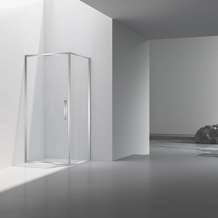 Душевой уголок Vincea Slim 8mm VSR-4SLP9010CL, 1000x900, хром, стекло прозрачное