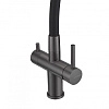 Смеситель для кухни Milacio Ultra 560 (MCU.560.GM) под фильтр, вороненая сталь Смеситель для кухни Milacio Ultra 560 (MCU.560.GM) под фильтр, вороненая сталь