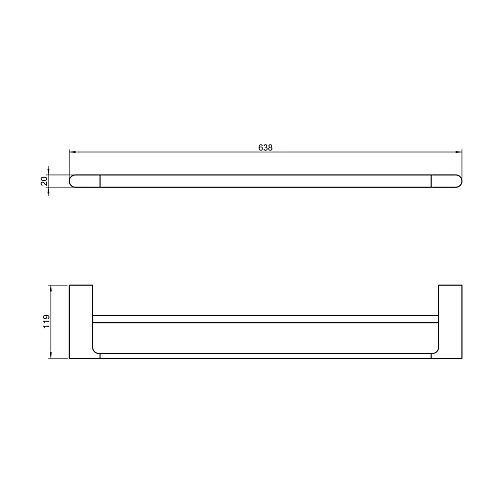 Полотенцедержатель Timo Luiro 18456/17 золото матовое Полотенцедержатель Timo Luiro 18456/17 золото матовое