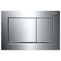 Клавиша смыва Geberit 115.080.KH.1 Omega 30 пластик, глянцевый хром / матовый хром Клавиша смыва Geberit 115.080.KH.1 Omega 30 пластик, глянцевый хром / матовый хром