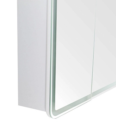 Зеркальный шкаф SPC-MAR-800/800-2A-LED-TCH 12W220-240V 800x800x150 с подсветкой и сенсорным выключателем