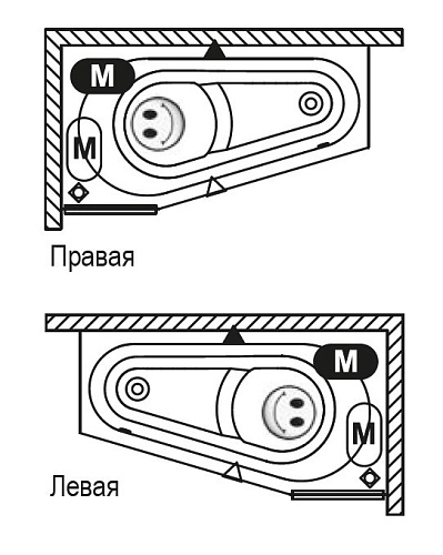 Акриловая ванна Riho Delta BB8100500000000 150x80 L Акриловая ванна Riho Delta BB8100500000000 150x80 L