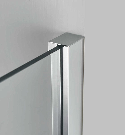 Душевой уголок Vincea Alpha VSR-3AL9012CLGM, 1200x900, вороненая сталь, стекло прозрачное