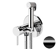 Гигиенический душ Remer Metrica MC65WCFP, черный брашированный хром Гигиенический душ Remer Metrica MC65WCFP, черный брашированный хром