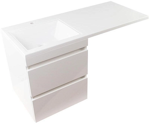 Тумба под раковину Style Line Даллас 120 люкс PLUS эмаль белый СС-00002351 Тумба под раковину Style Line Даллас 120 люкс PLUS эмаль белый СС-00002351