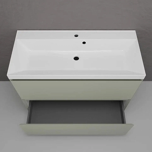 Тумба под раковину Style Line Манхэттен 100 см ЛС-00002370 напольная, олива Тумба под раковину Style Line Манхэттен 100 см ЛС-00002370 напольная, олива