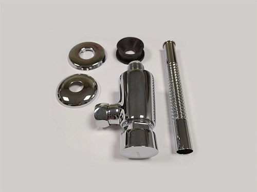 Смывное устройство для писсуара Santek 1WH302089 хром 1.WH30.2.089 Смывное устройство для писсуара Santek 1WH302089 хром 1.WH30.2.089