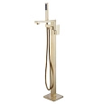 Смеситель для ванны ABBER Daheim AF8215G напольный, золото матовое Смеситель для ванны ABBER Daheim AF8215G напольный, золото матовое