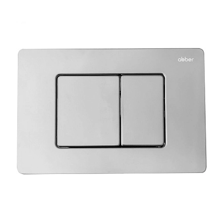 Комплект унитаза ABBER Bequem AC1100 белый с инсталляцией AC0105 и кнопкой AC0120 хром AC1100-AC0105-AC0120