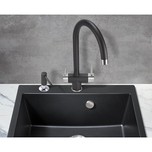 Смеситель для кухни Milacio Ultra ( MCU.554.MB ) черный матовый Смеситель для кухни Milacio Ultra ( MCU.554.MB ) черный матовый